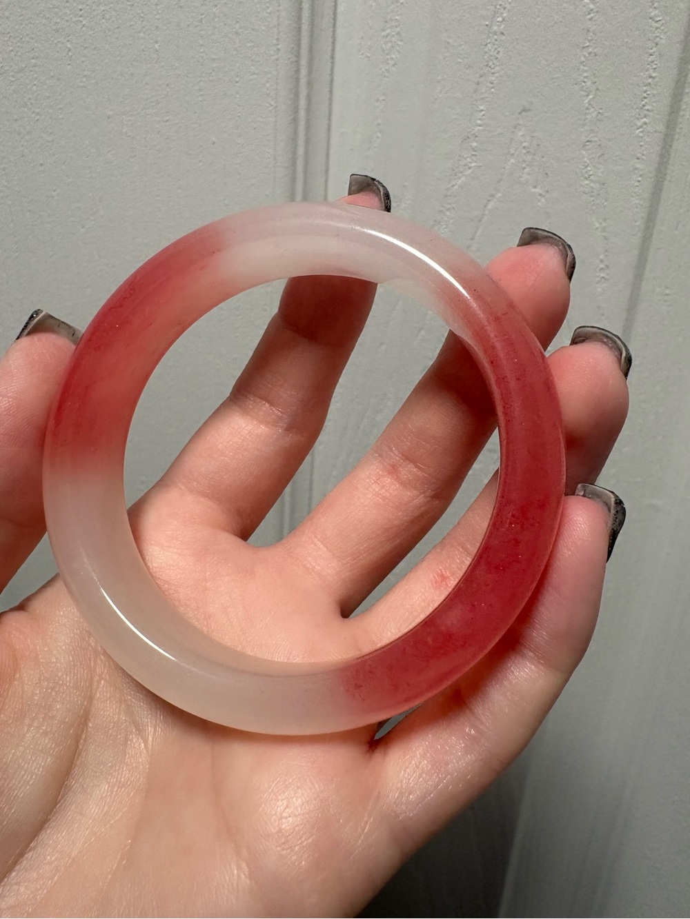 Jade stone bangle
